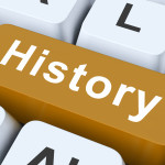 History Key Means Past Or Old Days